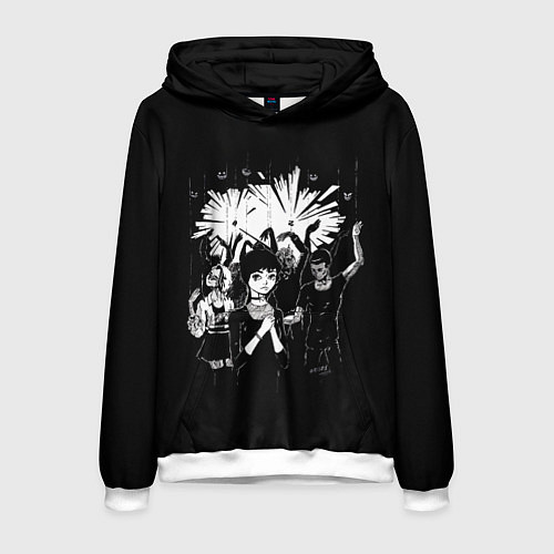 Мужская толстовка 00:01 / 3D-Белый – фото 1