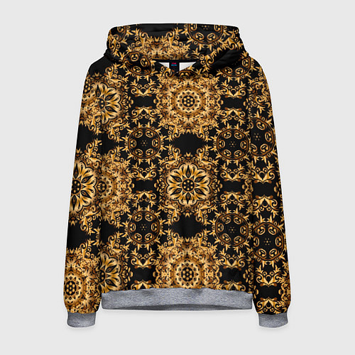 Мужская толстовка Versace классические узоры / 3D-Меланж – фото 1