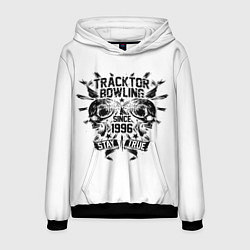 Толстовка-худи мужская Tracktor Bowling, цвет: 3D-черный