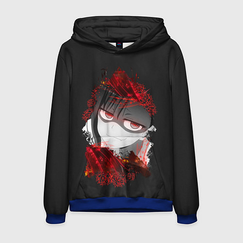 Мужская толстовка Bad Girl Nagatoro / 3D-Синий – фото 1