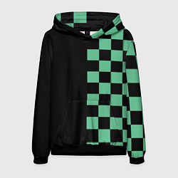 Толстовка-худи мужская КОСТЮМ TANJIRO KAMADO ТАНДЖИРО, цвет: 3D-черный