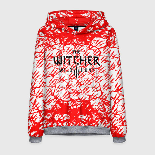 Мужская толстовка The Witcher / 3D-Меланж – фото 1
