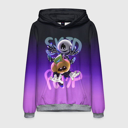 Мужская толстовка FNF SKID AND PUMP / 3D-Меланж – фото 1