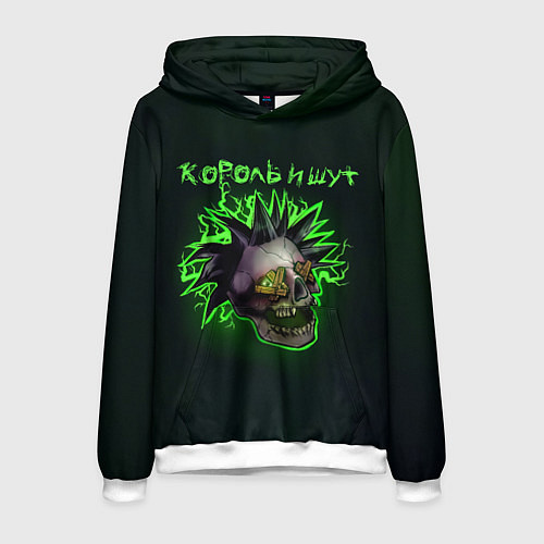 Мужская толстовка Король и Шут ГОРШОК / 3D-Белый – фото 1