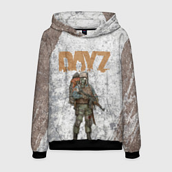 Толстовка-худи мужская DAYZ ДЕЙЗИ Z, цвет: 3D-черный