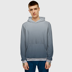 Толстовка-худи мужская GRADIENT 50 SHADES OF GREY, цвет: 3D-меланж — фото 2