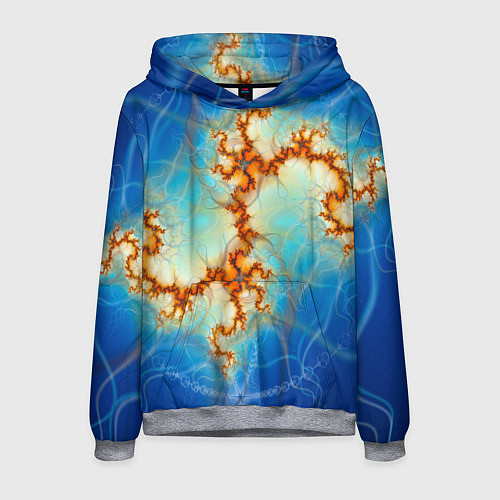 Мужская толстовка Абстрактное представление / 3D-Меланж – фото 1