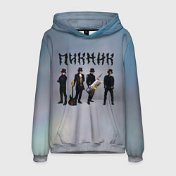 Толстовка-худи мужская Пикник группа, цвет: 3D-меланж