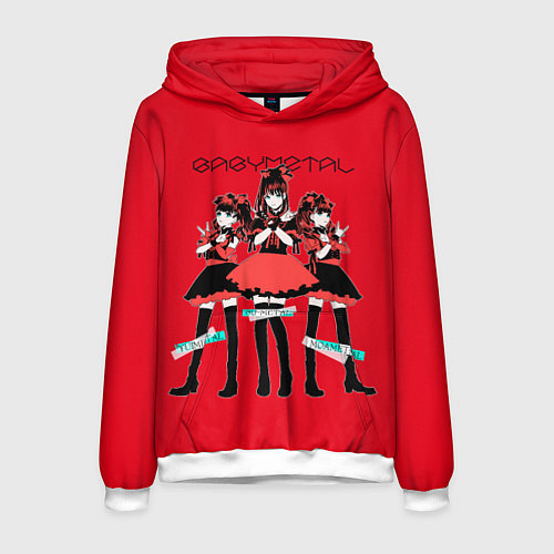 Мужская толстовка Yui Su Moa / 3D-Белый – фото 1