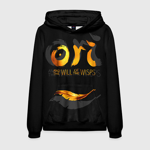 Мужская толстовка Ori and the Will of the Wisps / 3D-Черный – фото 1