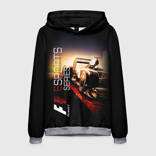 Мужская толстовка FORMULA 1 / 3D-Меланж – фото 1