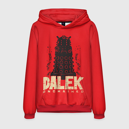 Мужская толстовка Dalek / 3D-Красный – фото 1
