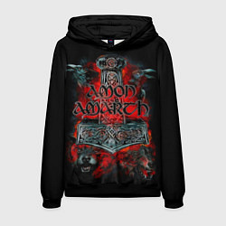 Толстовка-худи мужская Amon Amarth, цвет: 3D-черный