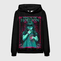 Толстовка-худи мужская Bring Me the Horizon, цвет: 3D-черный