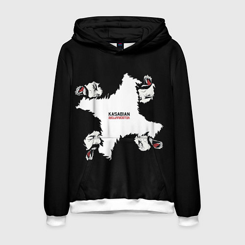 Мужская толстовка KASABIAN / 3D-Белый – фото 1