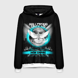 Толстовка-худи мужская New Empire, Vol 1 - Hollywood Undead, цвет: 3D-белый