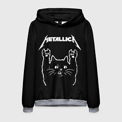 Толстовка-худи мужская METALLICA МЕТАЛЛИКА, цвет: 3D-меланж