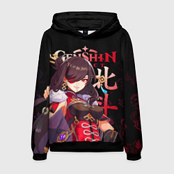 Толстовка-худи мужская Бэй Доу Genshin Impact, цвет: 3D-черный