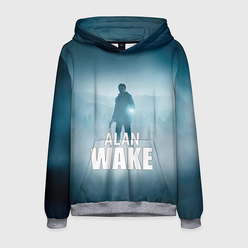 Мужская толстовка Alan Wake Video Game Art / 3D-Меланж – фото 1