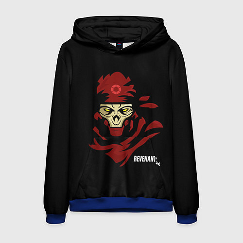 Мужская толстовка Рукотворный кошмар / 3D-Синий – фото 1