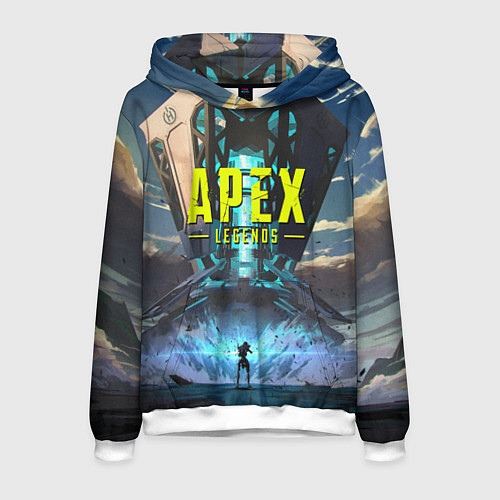 Мужская толстовка APEX Legends boom / 3D-Белый – фото 1