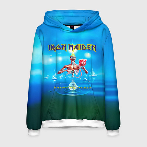 Мужская толстовка Seventh Son of a Seventh Son - Iron Maiden / 3D-Белый – фото 1