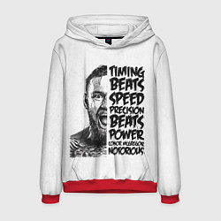 Мужская толстовка Timing beats speed precision beats power