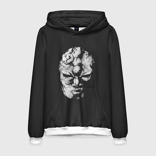 Мужская толстовка Каменная маска Джо Джо / 3D-Белый – фото 1