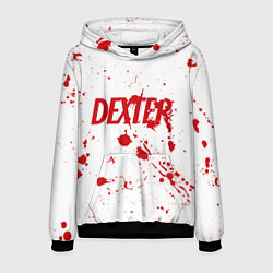 Мужская толстовка Dexter logo Декстер брызги крови