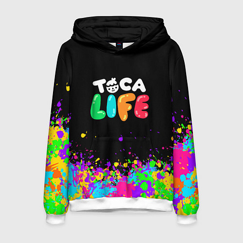 Мужская толстовка Toca Life / 3D-Белый – фото 1