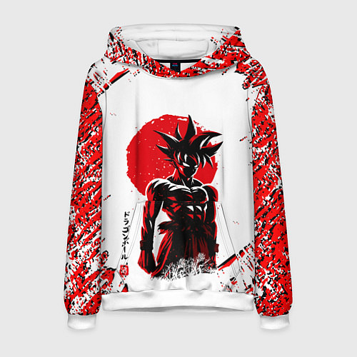 Мужская толстовка Dragon ball / 3D-Белый – фото 1