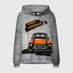 Толстовка-худи мужская Maшина Mini, цвет: 3D-меланж