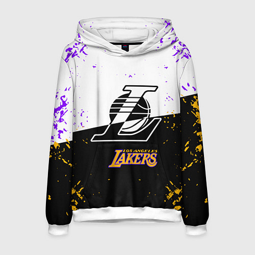 Мужская толстовка Коби Брайант Los Angeles Lakers, / 3D-Белый – фото 1