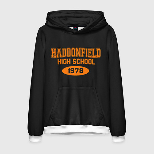 Мужская толстовка Haddonfield High School 1978 / 3D-Белый – фото 1