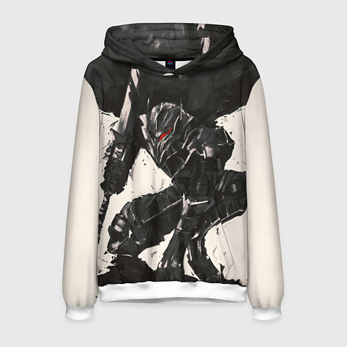 Мужская толстовка BERSERK ILLUSTRATION БЕРСЕРК / 3D-Белый – фото 1
