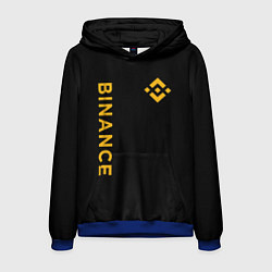 Мужская толстовка БИНАНС ЛОГО КАРБОН BINANCE LOGO