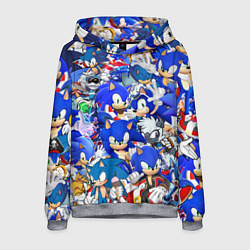Мужская толстовка SONIC СИНИЙ ЁЖ СОНИК