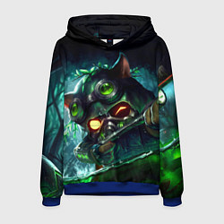 Толстовка-худи мужская League of legends, Тимо, цвет: 3D-синий