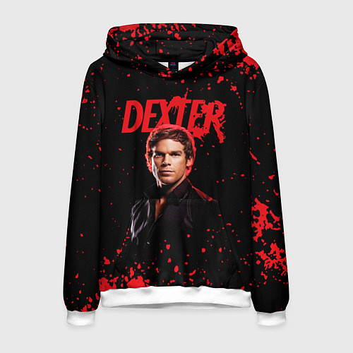 Мужская толстовка Dexter Декстер / 3D-Белый – фото 1