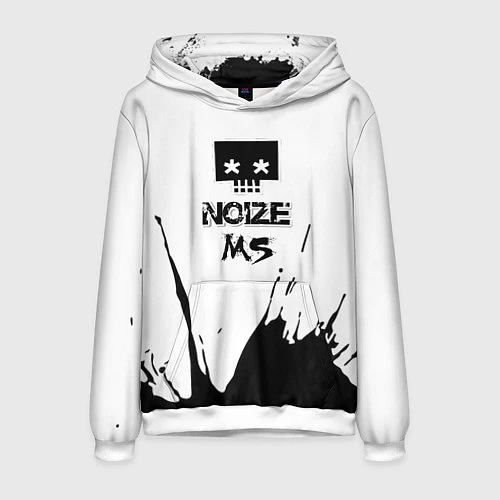 Мужская толстовка Noize MC Нойз МС 1 / 3D-Белый – фото 1