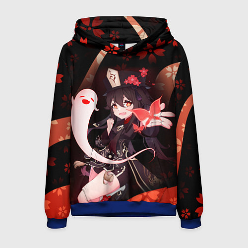 Мужская толстовка УЛЬТ ХУ ТАО HU TAO / 3D-Синий – фото 1