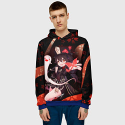 Толстовка-худи мужская УЛЬТ ХУ ТАО HU TAO, цвет: 3D-синий — фото 2