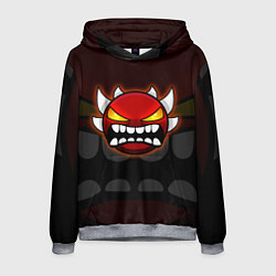 Мужская толстовка Geometry Dash: Red Demon
