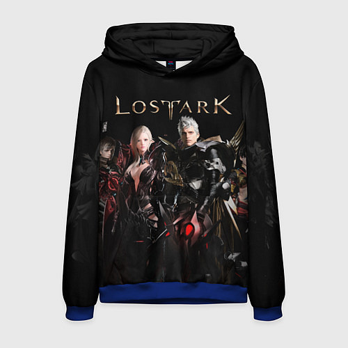 Мужская толстовка LOST ARK герои / 3D-Синий – фото 1