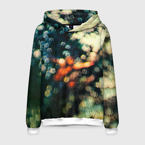 Мужская толстовка Obscured by Clouds - Pink Floyd / 3D-Белый – фото 1