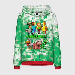 Мужская толстовка Minecraft персонажи мобы