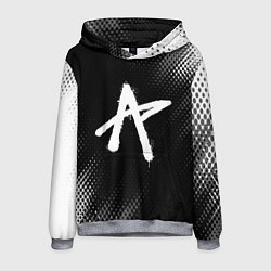 Толстовка-худи мужская ПАБГ NEW STATE Полутона, цвет: 3D-меланж