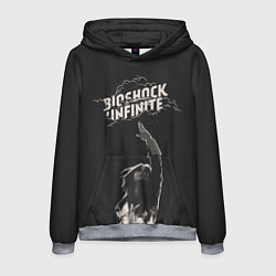 Толстовка-худи мужская Элизабет тянется к небу, цвет: 3D-меланж