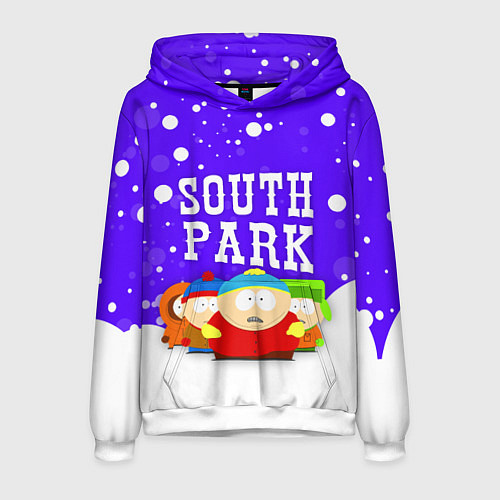 Мужская толстовка SOUTH PARK ЮЖНЫЙ ПАРК / 3D-Белый – фото 1