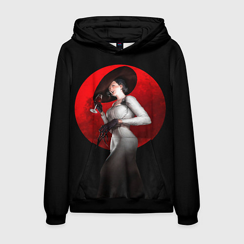 Мужская толстовка Хитрая Димитреску / 3D-Черный – фото 1